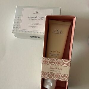 Lot of Farmhouse Fresh FHF - Coconut Cream Shea Soap & Sweet Tea Hand Cream  NIB